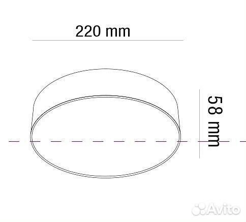 Накладной светильник Maytoni Zon C032CL-L32B3K