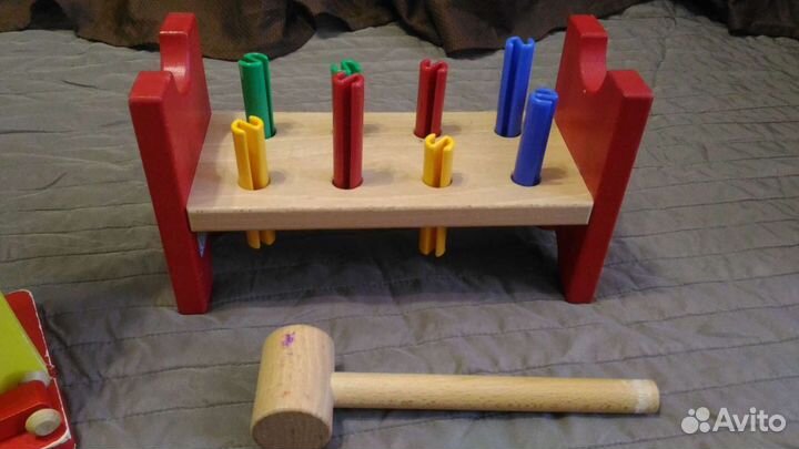 Развивающие деревянные игрушки