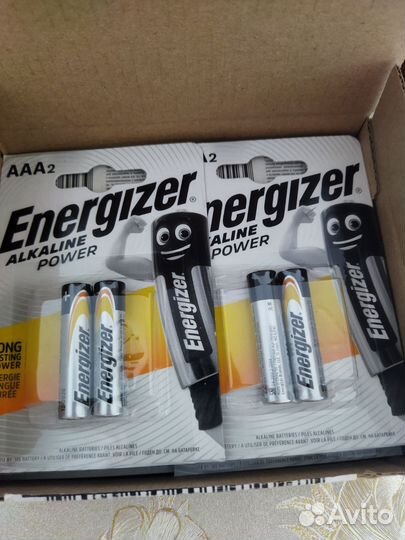 Батарейки Energizer alkaline powder AAA2