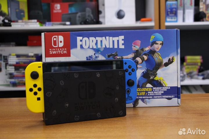 Nintendo Switch Fortnite Обновленная версия бу