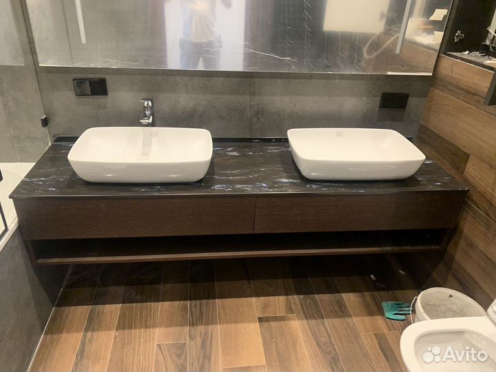 Изготовление столешниц из акрила/кварца