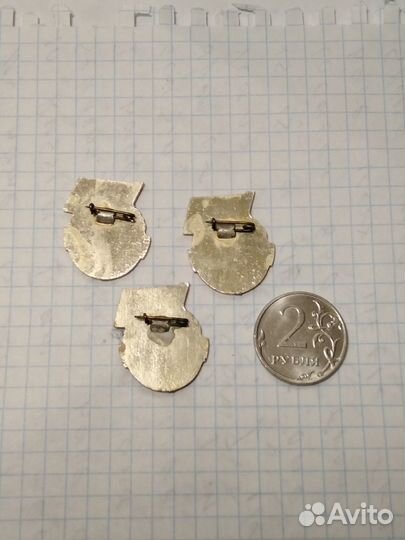 Значки СССР, инструктор ДОСААФ