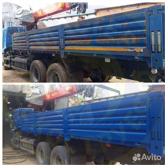 Пескоструйная обработка и покраска спецтехники