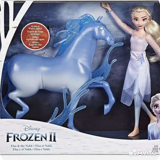 Эльза и конь Нокк Холодное сердце 2 Дисней