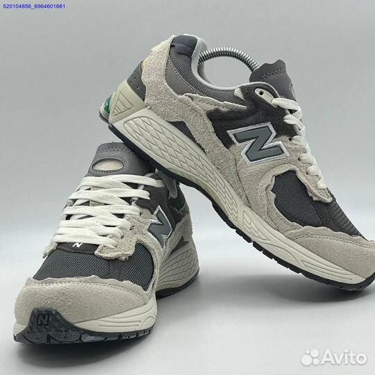 Кроссовки New Balance 2002R Grey (Арт.87282)