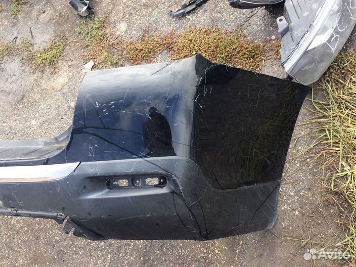 Бампер задний toyota highlander