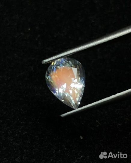 Радужный лунный камень 6 х 8 мм