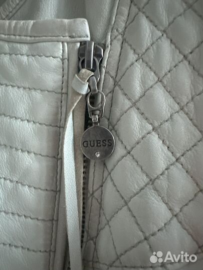 Кожаная куртка guess женская