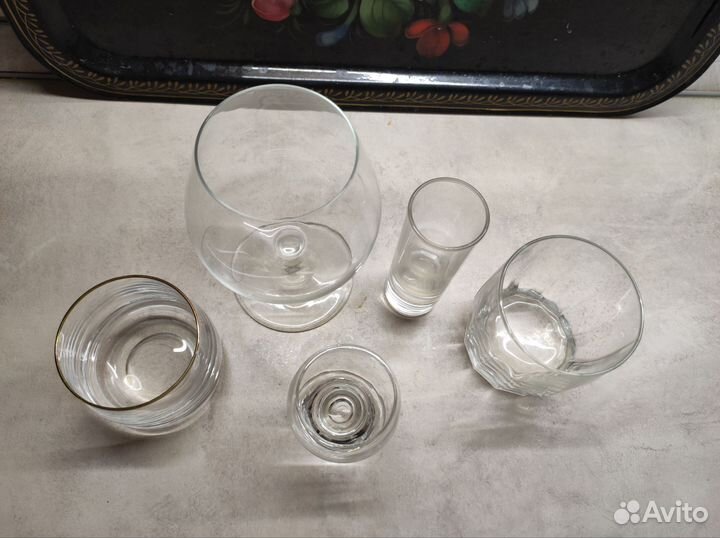 Бокал, рюмки, стаканы