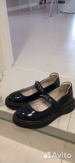 Туфли для девочки школьные 36 размер