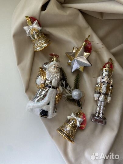 Ёлочная игрушка Санта из Германии