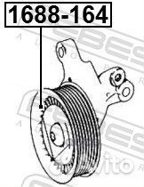 Ролик обводной ford transit 06, mercedes W164