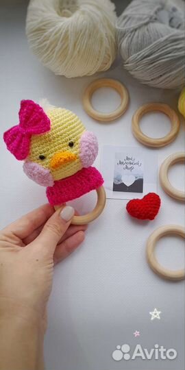 Подарочные наборы: грызунок,погремушка, тактильная