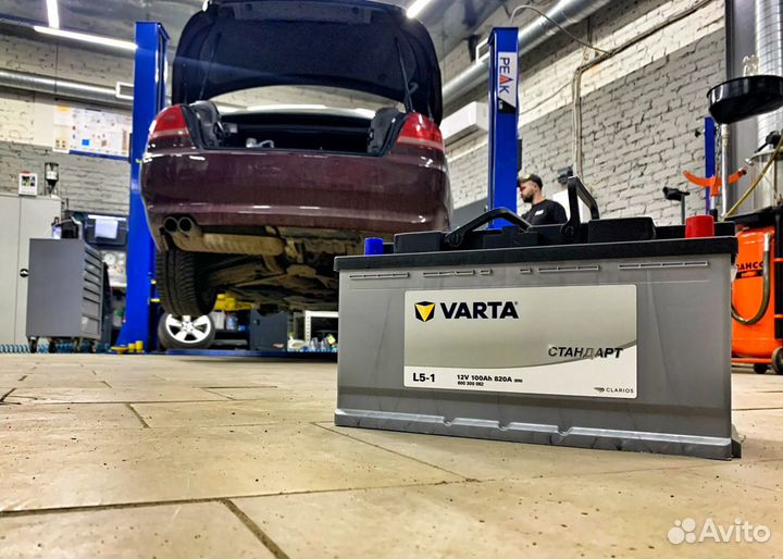 Аккумулятор на Bmw e92 100Ач