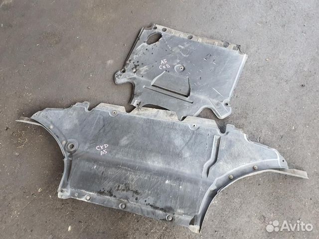 Защита двс зад c Audi A5 8T3 cala