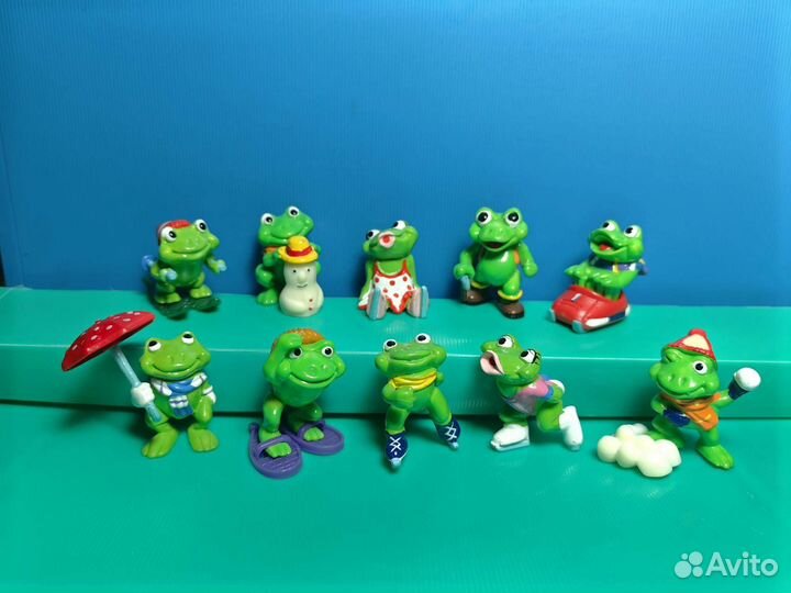 Серия бегемоты, акулы, медведи, лягушки, поросята