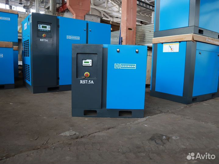 Компрессор 7,5 кВт винтовой Hansmann