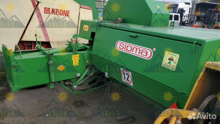 Пресс-подборщик Sipma Z224/2, 2012
