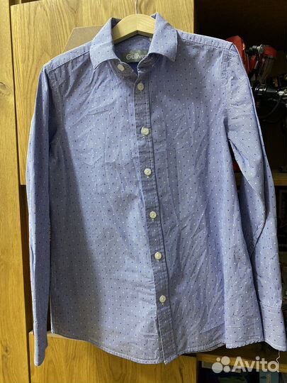 Рубашка для мальчика 140 Гулливер