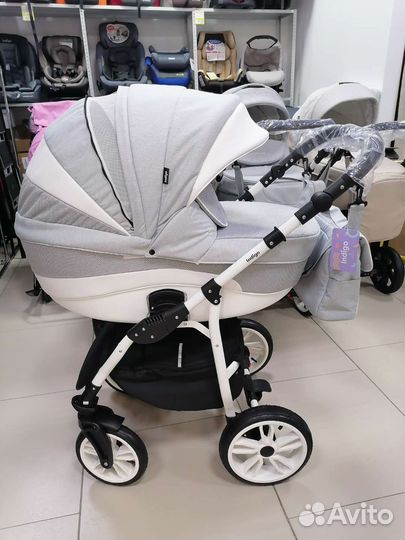 Коляска 2 в 1 indigo indigo