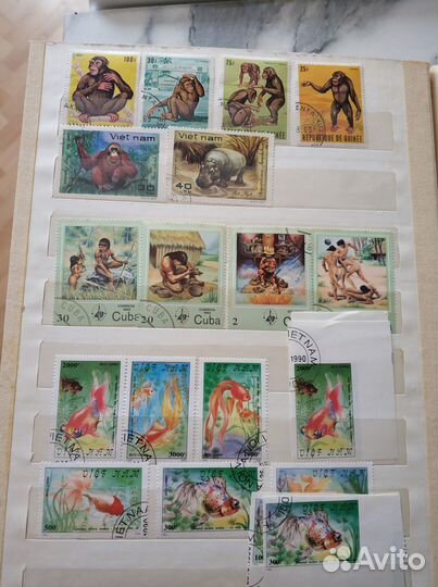 Марки СССР и разных стран
