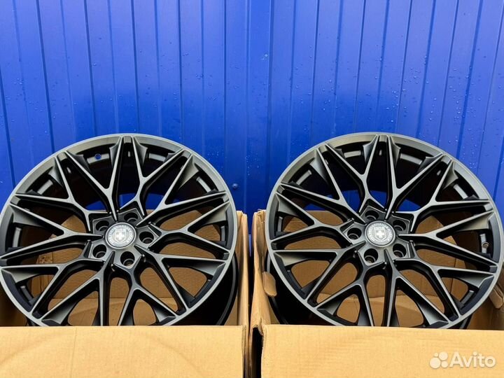 Диски HRE P200 R18 5x112 Черный матовый