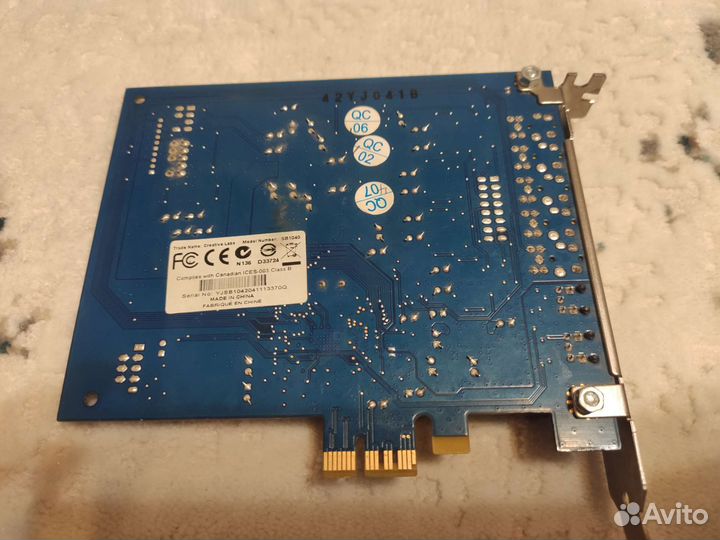 Звуковая карта Creative Sound Blaster SB 1040