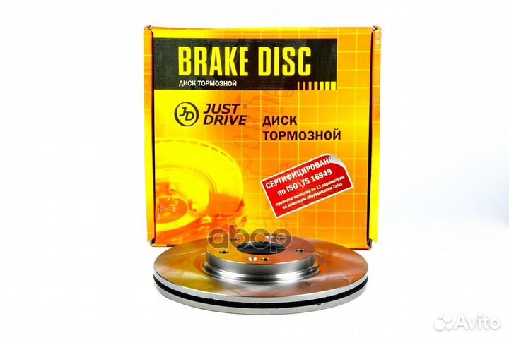 Диск тормозной передний 5 отв (305x25) JBD0139