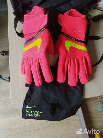 Вратарские перчатки nike phantom shadow размер 9