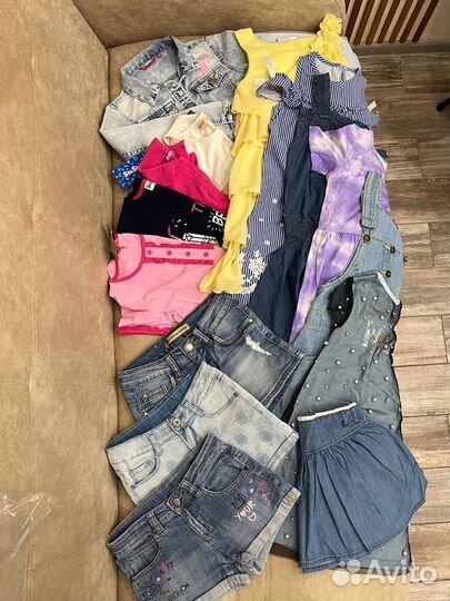 Летняя одежда 128 134