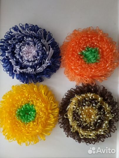 Мочалка ручной работы