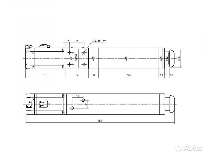 PT Scorpion S актуаторы (4 шт.) для симрейсинга