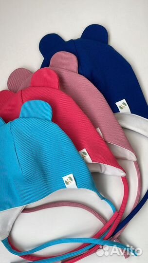 Шапочки с вязочками