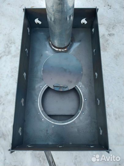 Печь для походной бани