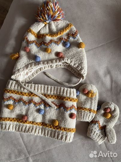 Комплект шапка снуд