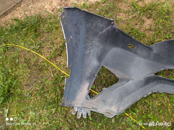 Передний бампер тойота Раф 4