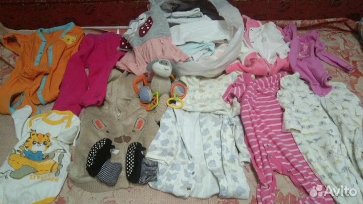 Детские вещи пакетом для девочек