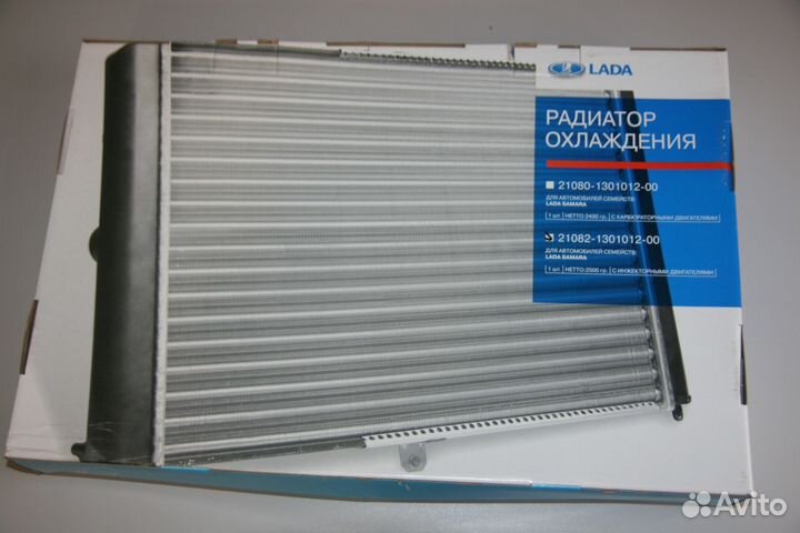 Радиатор охлаждения ваз 21082 инжектор