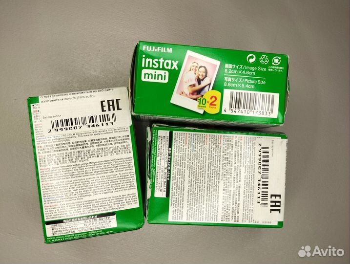 Картриджи Fujifilm instax mini инстакс мини