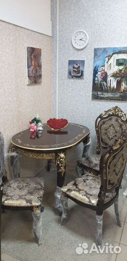 Стулья Шейх и Версаче, массив дерева