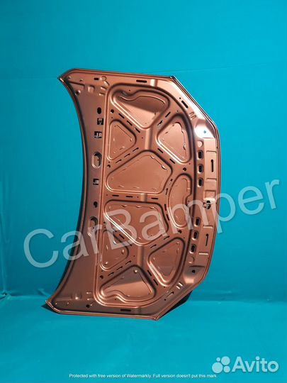 Капот LADA Granta ваз 2190 цвет оранжевый 119