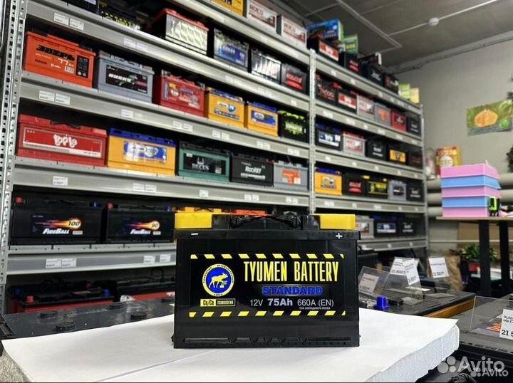 Аккумулятор 75 Ач на Газель