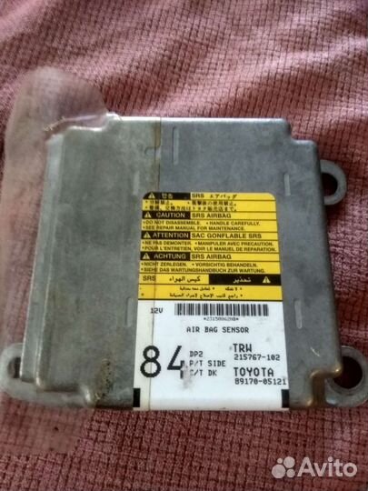 Блок srs toyota