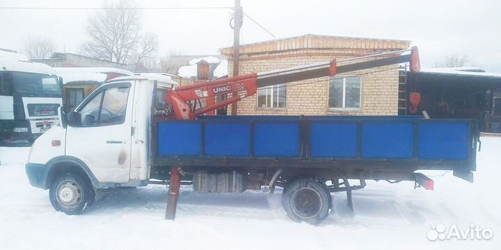 Газель кран - борт