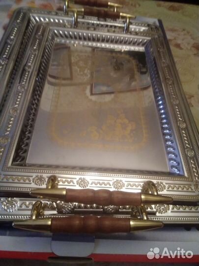 Хромированные подносы