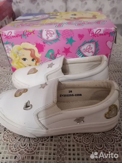 Мокасины 28р