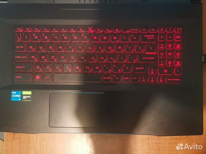 Игровой ноутбук Msi katana gf76 11sc