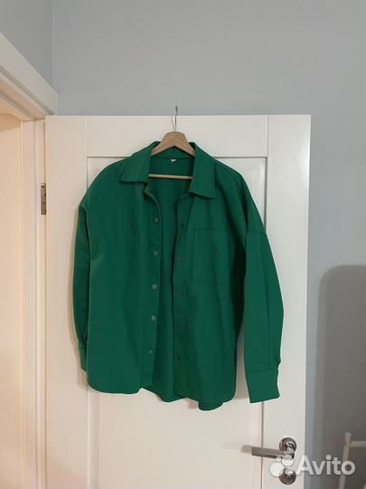 Джинсовая куртка-рубашка 44(S)