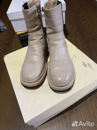 Ботинки для девочки демисезонные Юничел 34