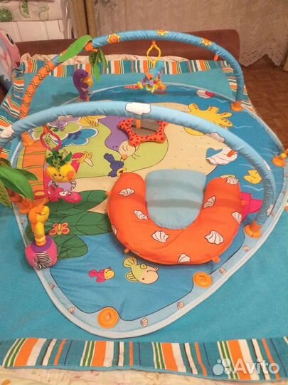 Развивающий коврик tiny love тропический остров